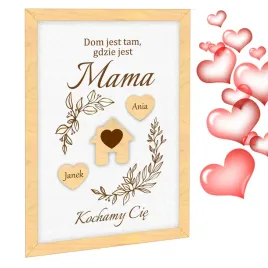 personalizowana-ramka-na-dzien-matki-prezent-dla-mamy-grawer-3d-nadruk