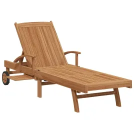 lezak-z-poduszka-brazowy-195-x-59-x-785-cm-lite-drewno-teakowe