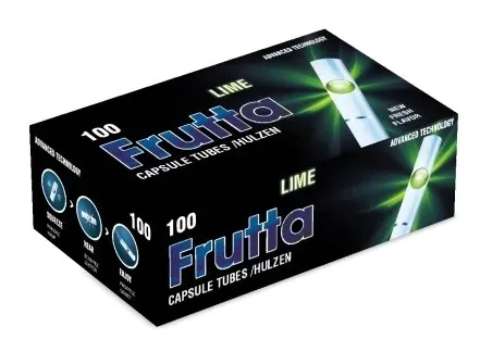 Gilzy FRUTTA LIME - KLIK KAPSUŁA 100 szt MEGA