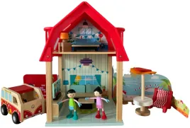 drewniany-domek-dla-lalek-plazowy-akcesoria-auto