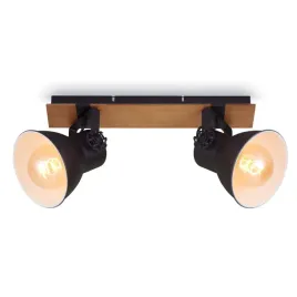 lampa-sufitowa-plafon-2xe27-czarna-z-drewnem-retro-loft-salon-sypialnia