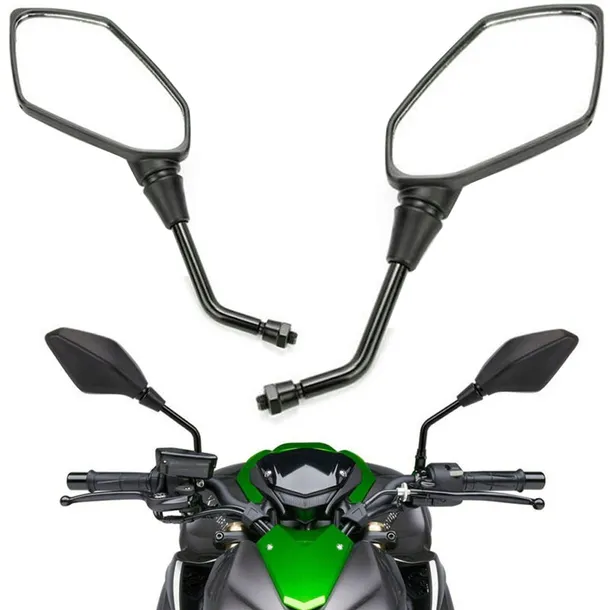 LUSTERKA DO MOTOCYKLA SKUTER QUADA M10 HOMOLOGACJA KAWASAKI PANORAMICZNE