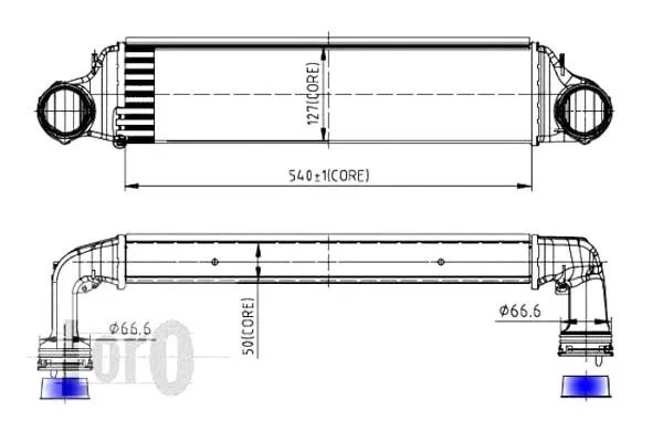 intercooler-bmw-e46-318-d-01-05-waga-z-opakowaniem-2-9-kg
