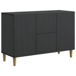 bufet-z-szuflada-czarny-89-x-345-x-60-cm-drewno-inzynieryjne