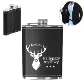 personalizowana-piersiowka-obita-skora-stal-nierdzewna-210ml-nadruk-prezent