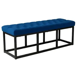 lawka-polson-velvet-czarna-tapicerowana-120-cm