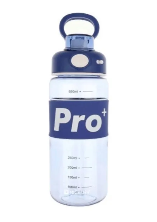 bidon-na-wode-680ml-niebieski-stan-nowy