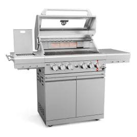 grill-gazowy-premium-koler-krone-s2-silver-ogrodowy-z-szyba-stal-nierdzewna