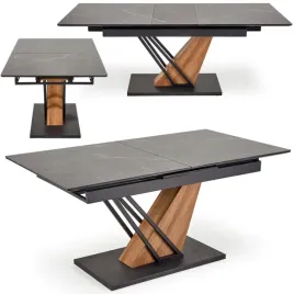 stol-prostokatny-rozkladany-loft-140-180-cm-czarny-marmur-dab-zloty-dragon
