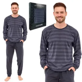 pizama-meska-cornette-loose-117-278-bawelniana-w-paski-z-dlugi-rekawem-xxl