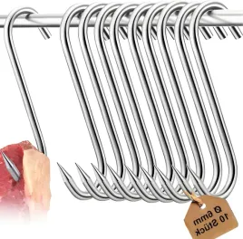 haki-do-miesa-s-50-szt-15-cm-stal-nierdzewna-10-kg-do-wedzenia-grill