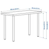 linnmon-adils-stol-bialy-100x45-cm-glebokosc-mebla-45-cm