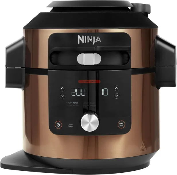 MULTICOOKER SZYBKOWAR NINJA FOODI MAX OL650EUCP 12W1 1760W 7,5L MIEDZIANY