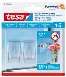 tesa-haczyki-samoprzylepne-transparentne-do-szkla-srednie-do-1kg