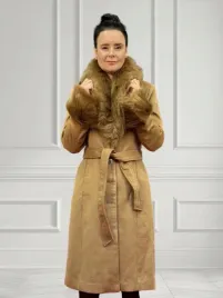 karl-lagerfeld-plaszcz-z-futrem-kolor-camel-rozmiar-m