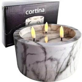 okragla-swieczka-led-imitacja-marmuru-plomien-93cm