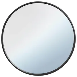lustro-scienne-drewniane-czarne-okragle-vilde-50-cm