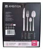 komplet-sztuccow-ambition-dark-24-el-marka-ambition