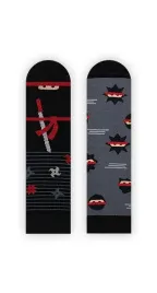 zabawne-skarpetki-dla-ninja-foot-fighter-kids-27-30