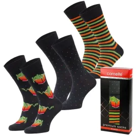 cornette-skarpety-zestaw-premium-3-pary-zaba-paski-a59-rozmiar-39-41