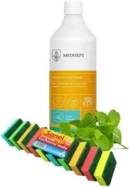 plyn-do-mycia-naczyn-medisept-510-mietowy-1-l-ze-zmywakiem-malym-sansel
