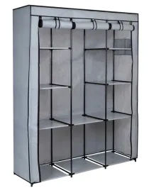 szafa-materialowa-tekstylna-garderoba-na-ubrania-polki-drazek-na-wieszaki