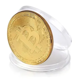 moneta-bitcoin-zlota-kolekcjonerska