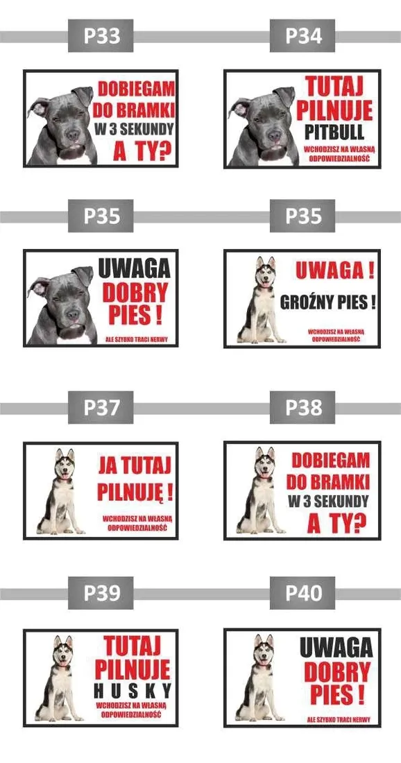 tabliczka-20x125-uwaga-pies-stan-nowy