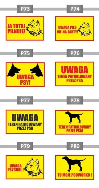 tabliczka-20x125-uwaga-pies-wysokosc-produktu-12-5-cm-szerokosc-produktu-20-cm