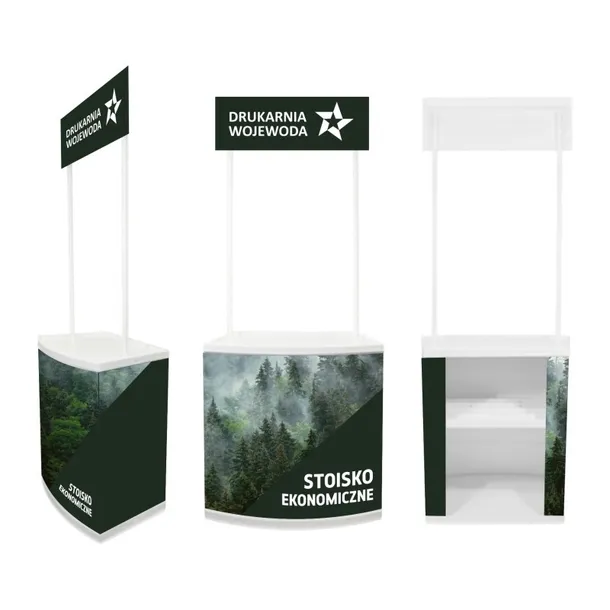 Stoisko promocyjne ekonomiczne