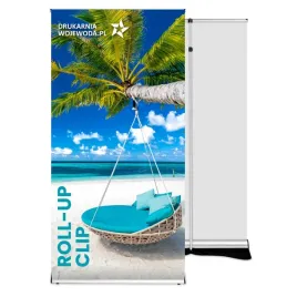 rollup-clip-85x220-wymienna-grafika-teleskopowy-maszt-profesjonalna-pre