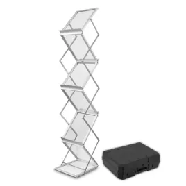 skladany-aluminiowy-stojak-na-ulotki-a4z-shape-6-polek-dwustronny-z-walizka