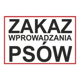 tabliczka-zakaz-wprowadzania-psow-tekst