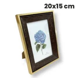 ramka-na-zdjecie-ciemne-drewno-ze-zlota-ramka-2015-cm-6-8