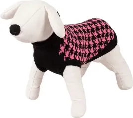 sweterek-dla-psa-happet-39xl-czarno-rozowy-xl-40cm