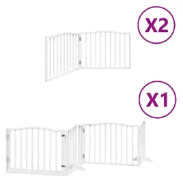 skladana-bramka-dla-psa-z-drzwiami-8-paneli-biala-640-cm