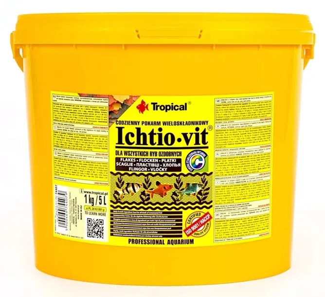 TROPICAL ICHTIO-VIT pokarm podstawowy 5L/1kg