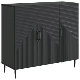 bufet-czarny-89-x-345-x-80-cm-drewno-inzynieryjne