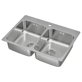 langudden-zlew-2-komory-stal-nierdz-75x53-cm