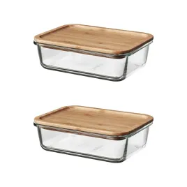 2-szt-pojemnik-na-zywnosc-szklany-z-bambusowa-pokrywka-1-0-l-ikea-365