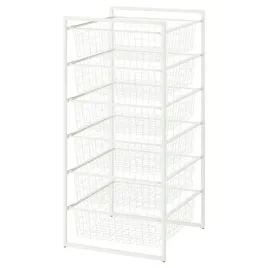 jonaxel-regal-bialy-50x51x104-cm