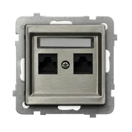 ospel-sonata-stal-inox-gniazdo-komputerowe-kat-5e-gpk-2rmk-m-37