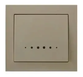 ospel-kier-bezowy-lacznik-kontrolny-z-podswietleniem-pomaranczowym-lp-12w