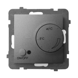 ospel-aria-szary-mat-regulator-z-czujnikiem-napowietrznym-rtp-1un-m-70
