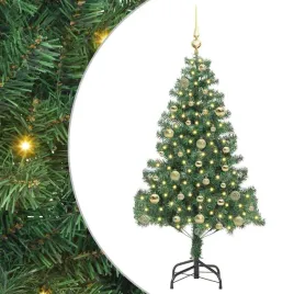 stozkowe-drzewko-swiateczne-z-pvc-z-oswietleniem-led-150-cm-zielone