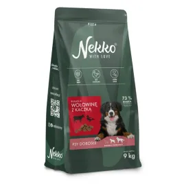 karma-dla-psow-nekko-gf-adult-srednie-duze-rasy-wolowina-z-kaczka-9-kg