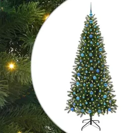 elegancka-sztuczna-choinka-bozonarodzeniowa-210-cm-z-cieplymi-lampkami-le