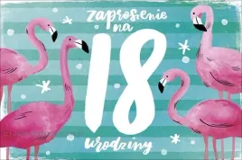 zaproszenie-na-18-urodziny-flamingi