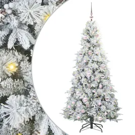 stozkowata-choinka-z-oswietleniem-led-180-cm-biala-z-pvc-i-pe-zasil