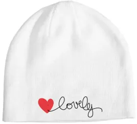 czapka-beanie-z-walentynkowym-nadrukiem-lovely-serce-na-walentynki